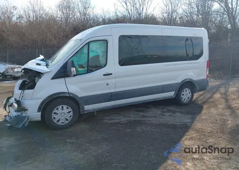 2021 Ford Transit-350 Passenger Van Xlt из США, поврежденный, VIN 1FBAX2C80MKA31826